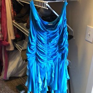 Blue babydoll lingerie